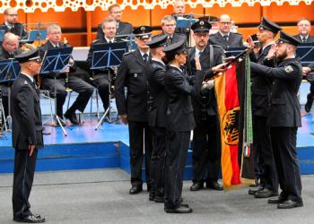 Vereidigung bei der Bundespolizei