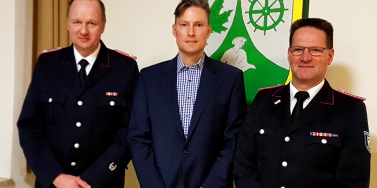 Wehrführer-Duo in Göldenitz vereidigt