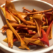 Experiment Fastenzeit: Chips aus Apfelschalen