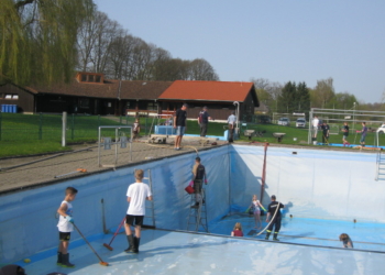 Saisonvorbereitung 2018 im Freibad Steinhorst