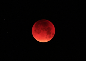 Totale Mondfinsternis in Sierksrade