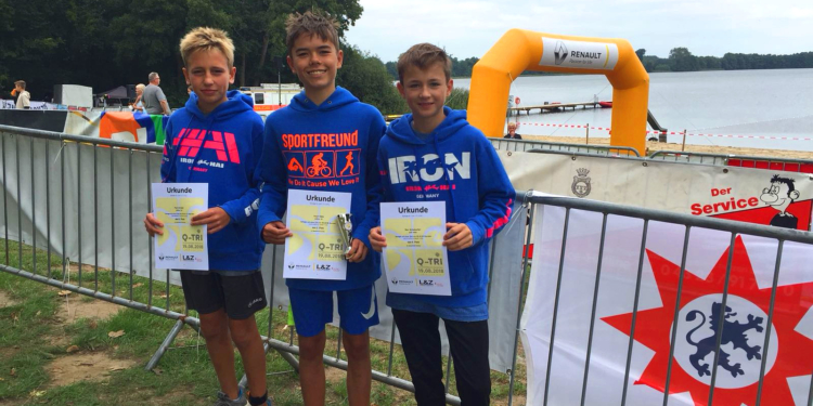 Drei Vizelandesmeister aus Mölln im Triathlon