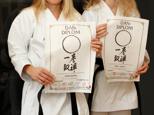 RSV-Karate: Wieder Dan-Prüfung im Doppelpack