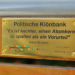Ratzeburg: Erste ‚Politische Klönbank‘ auf dem Marktplatz eingeweiht