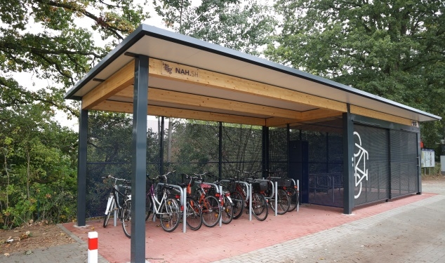 Fertigstellung der Bike- und Ride-Anlage am Bahnhof Müssen
