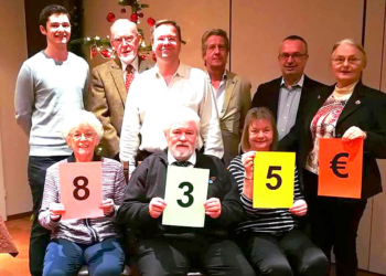Überraschte Gesichter beim Tierschutzverein