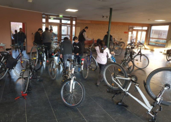 Selbsthilfe als erklärtes Ziel der interkulturellen Fahrradwerkstatt der Ratzeburger Willkommenskultur