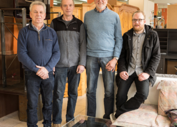 Bürgermeisterwahl in Ratzeburg: Manfred Börner besuchte das Sozialkaufhaus