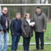 Spende für den Sport auf dem Dorf