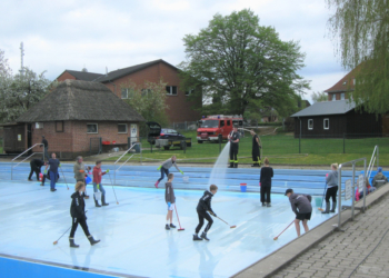 Saisonvorbereitung 2019 im Freibad Steinhorst