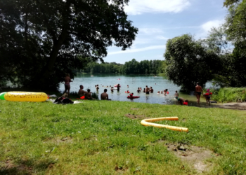 Flucht ins kühle Nass