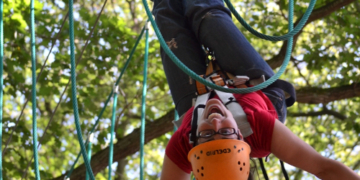 Zehn Jahre schnurstracks Kletterpark im Sachsenwald