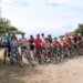 Jugendfeuerwehr Siebenbäumen mit dem Fahrrad auf das Landeszeltlager