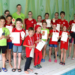 Die Kreistitel erschwimmen sich Celina Kühne und Noah Rühe