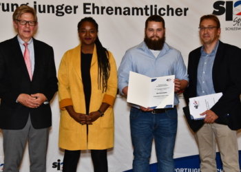 Auszeichnung für 60 ehrenamtlich engagierte Jugendliche im Sport