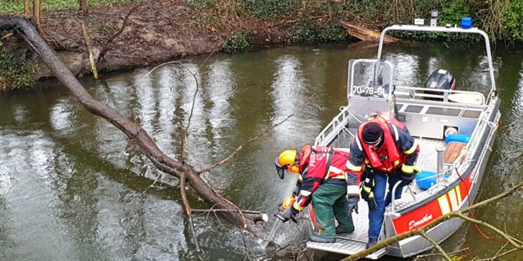 Einsatz zu Wasser
