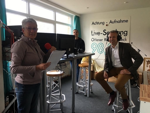 Ratzeburg informiert zu Corona im Radio des Offenen Kanals Lübeck