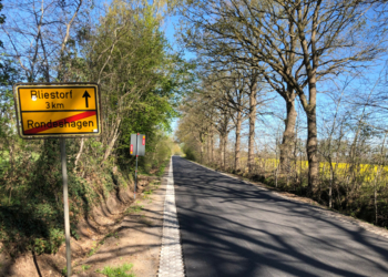 Verbindungsstraße zwischen den Gemeinden Bliestorf und Rondeshagen wieder eröffnet