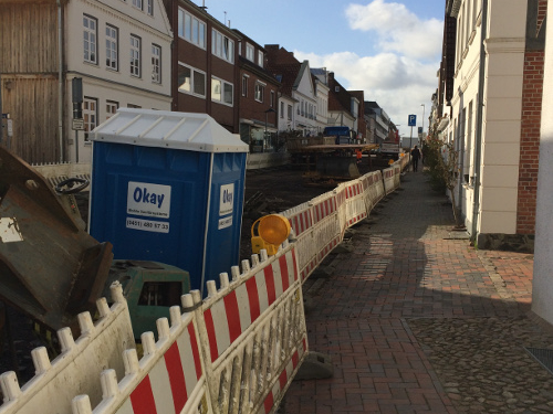 Ausbau der Ratzeburger Domstraße hat planmäßig begonnen