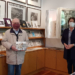 Erster Besucher im A. Paul Weber-Museum nach ‚Corona-Pause‘