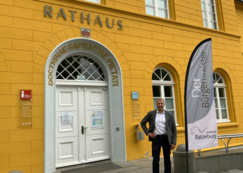 Bürgermeister Gunnar Koech lädt zu offenen Bürgergesprächen ins ‚Bürgermeister-Zelt‘