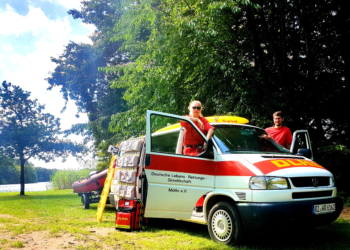 Die Möllner Rettungsschwimmer stehen bereit