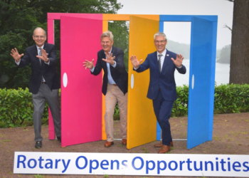 Empfang für den Präsidenten von Rotary International Holger Knaack