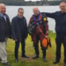 Feuerwehr Taucher im Prüfungseinsatz
