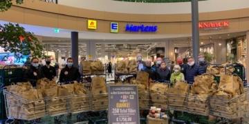 Tafel Tüten-Aktion in den EDEKA Martens Märkten