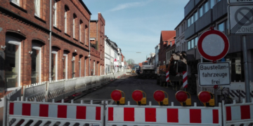 Ratzeburg: Wiederaufnahme der Bauarbeiten in der Domstraße
