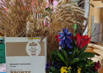 Biomarkt Lämmerhof erneut ausgezeichnet