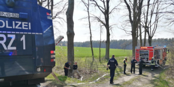 Zur richtigen Zeit am richtigen Ort! Schnelle Hilfe beim Waldbrand in Melbeck