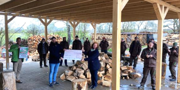 Kompost für den Garten und das gute Gewissen – Firma Buhck sammelt 5.555 Euro für den Louisenhof