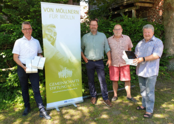 ‚MENTOR – Die Leselernhelfer Mölln‘ erhält IPads als Starthilfe