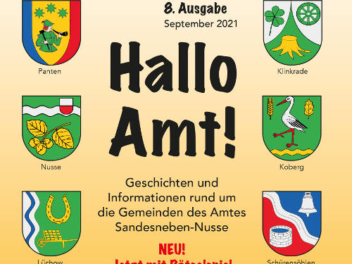 Die achte Ausgabe ‚Hallo Amt‘ ist erschienen