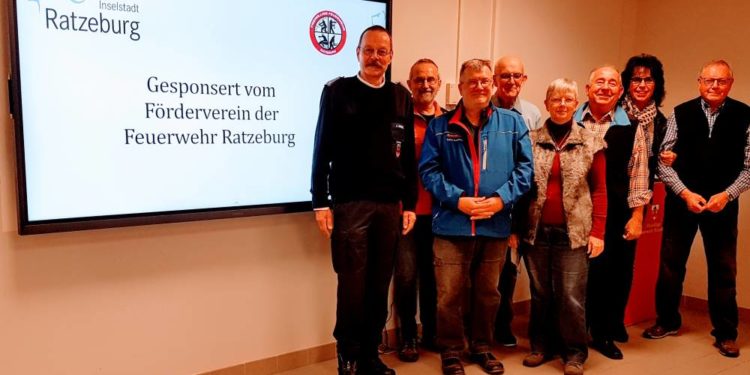 Ein Whiteboard für die Feuerwehr Ratzeburg