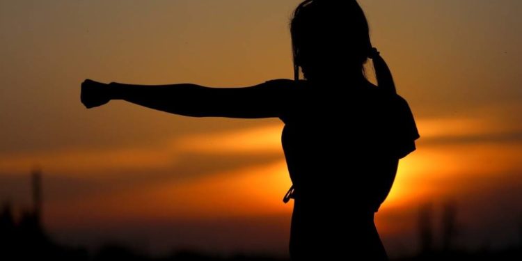 Selbstbehauptungsparcours für Mädchen und Frauen in der Stadtbücherei Ratzeburg