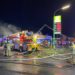 Feuer vernichtet Lieferdienst an der Möllner Hafenstraße