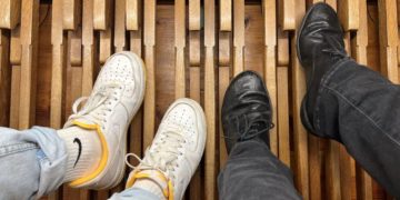 Vierhändiges Orgelspiel im Dom