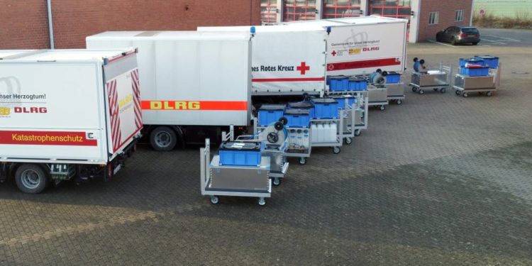 Vier neue Trinkwassermodule für den Katastrophenschutz