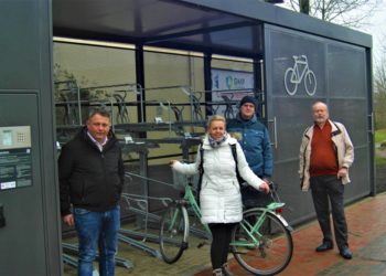 „Bike & Ride“- Fahrradabstellanlage am Bahnhof ist fertig
