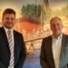 Jan Frederik Schlie besucht Städtebundvorsitzenden Jörg Sibbel