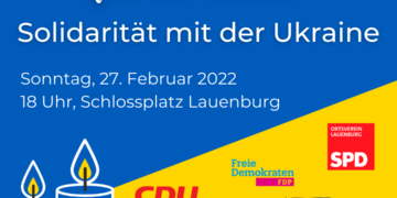 Mahnwache für den Frieden – Solidarität mit der Ukraine