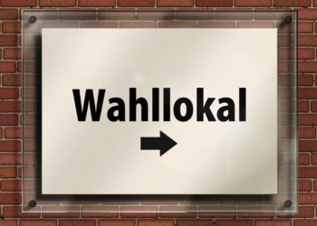 Präsentation des Wahlergebnisses zur Bürgermeisterwahl