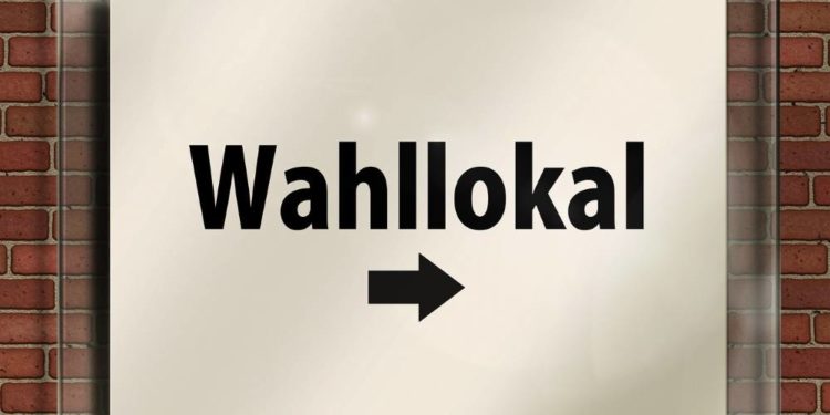 Präsentation des Wahlergebnisses zur Bürgermeisterwahl