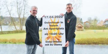 Salemer Osterfeier mit dem Spielmannszug Ratzeburg 