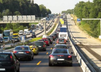 Volle Straßen zur Urlaubszeit