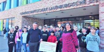 Schüler der Gemeinschaftsschule Lauenburgische Seen sammeln Spenden für ukrainische Mitschüler