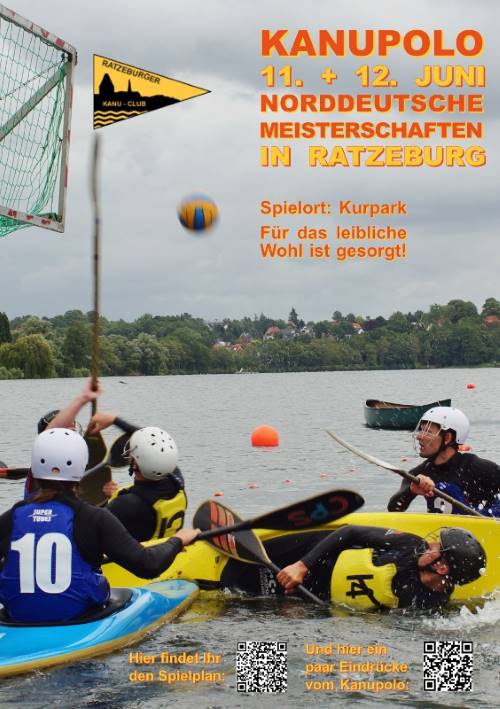 Plakat Kanupolo