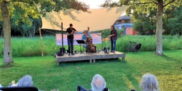 Konzert des „Stefan-Kuchel-Trio“ an der Kanalschleuse